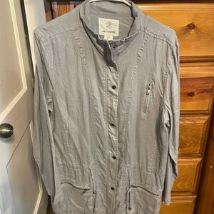 Artisan NY Light Gray Utility Tunic for Women